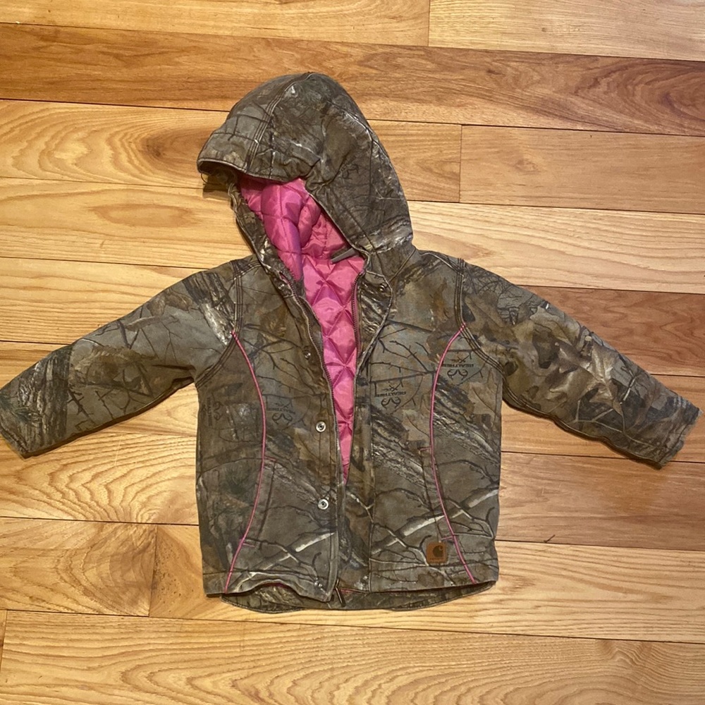 Girls carhartt winter jacket